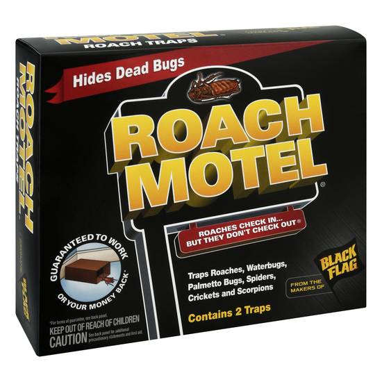 Black Flag Roach Motel Traps (2 ct)