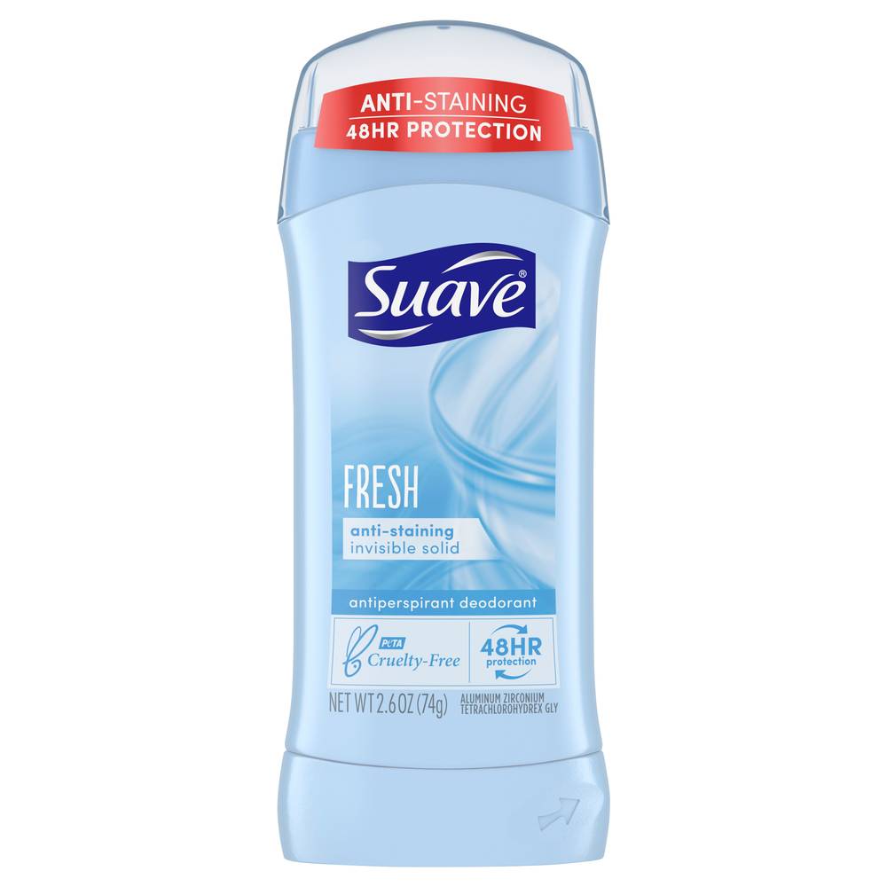 Suave Invisible Solid Powder Antiperspirant Deodorant (2.6 oz)