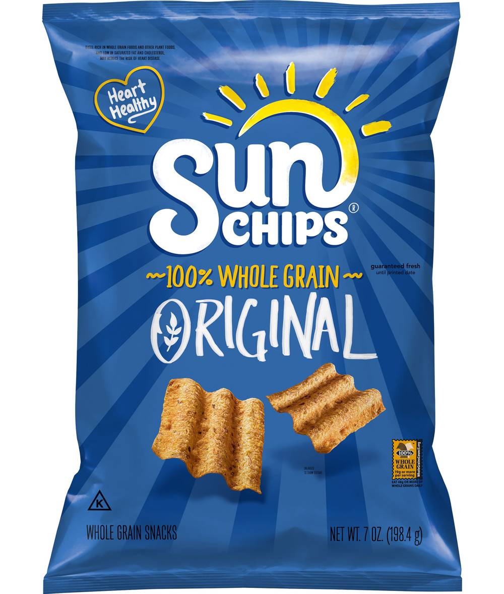 Sun Chips Original Whole Grain Snack Chips (7 oz)
