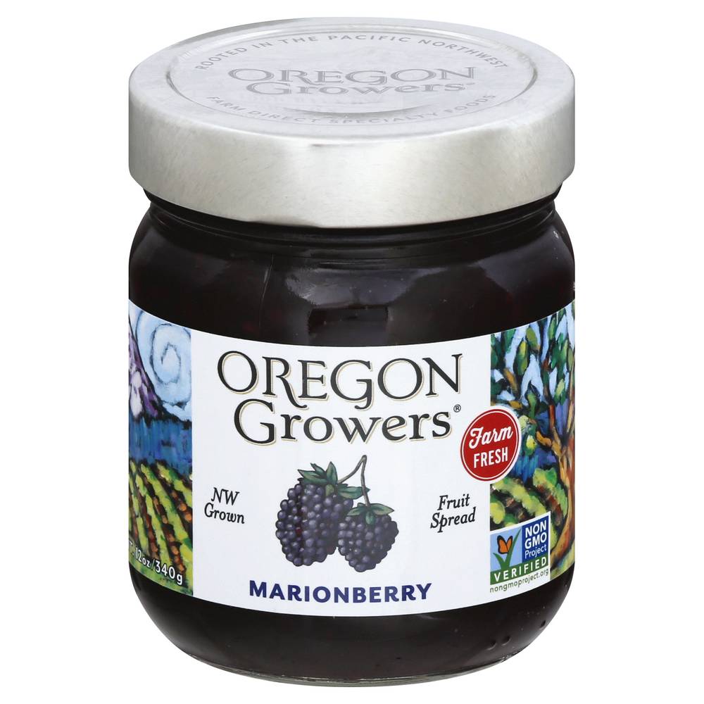 Oregon Growers Marionberry Fruit Spread (12 oz)