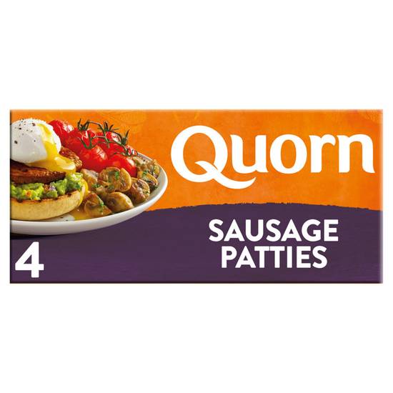 Quorn 4 Sausages Patties 168g