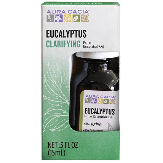 Aura Cacia Essential Oil Eucalyptus (0.5 oz)