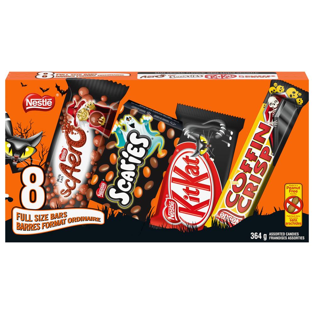 Nestlé Full-Sized Halloween Assorted Bars (8 x 363.75 g)