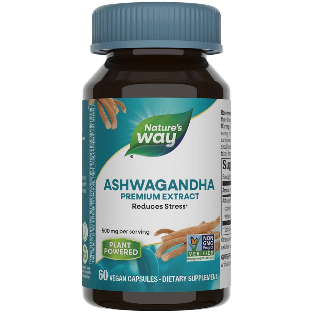 Ashwagandha For Stress Support - 500 Mg (60 Vegan Capsules)