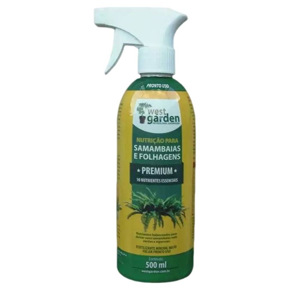 West garden fertilizante para samambaias e folhagens (500ml)