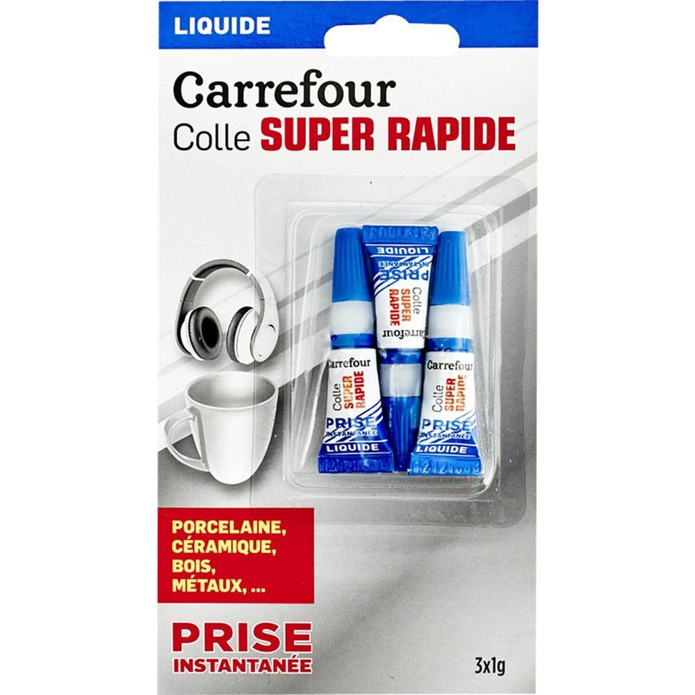 Carrefour - Colle instantanée liquide