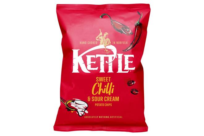 Kettle Sweet Chilli & Sour Cream Potato Chips 130g