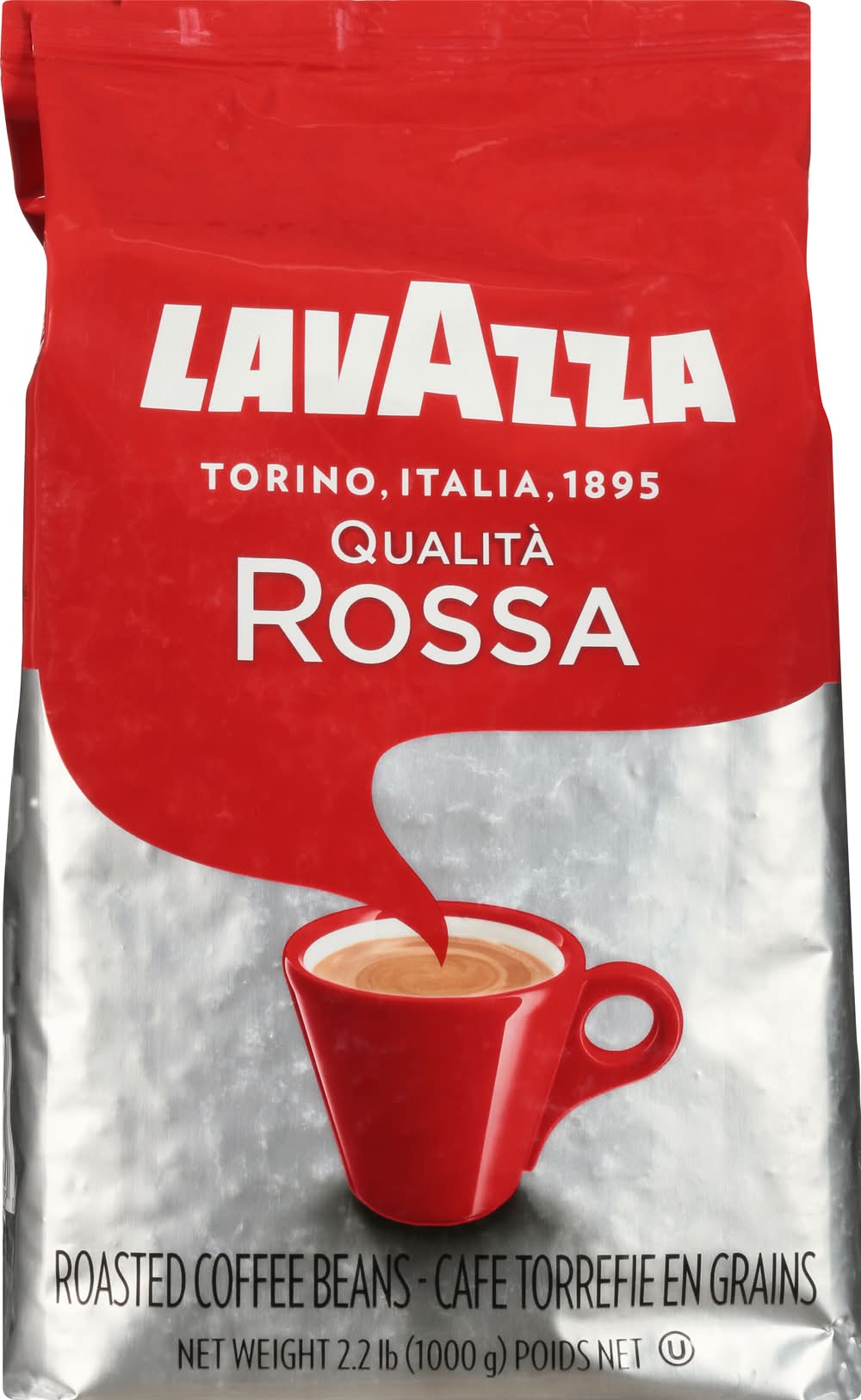 Lavazza Qualita Rossa Whole Bean Coffee (2.2 lbs)