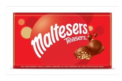 Maltesers Teasers Milk Chocolate & Honeycomb Block Bar (100g)