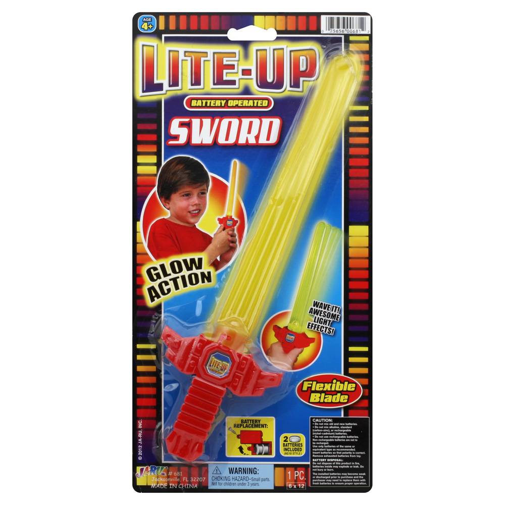 JA-RU Alien Force Lite-Up Sword (1 ct)