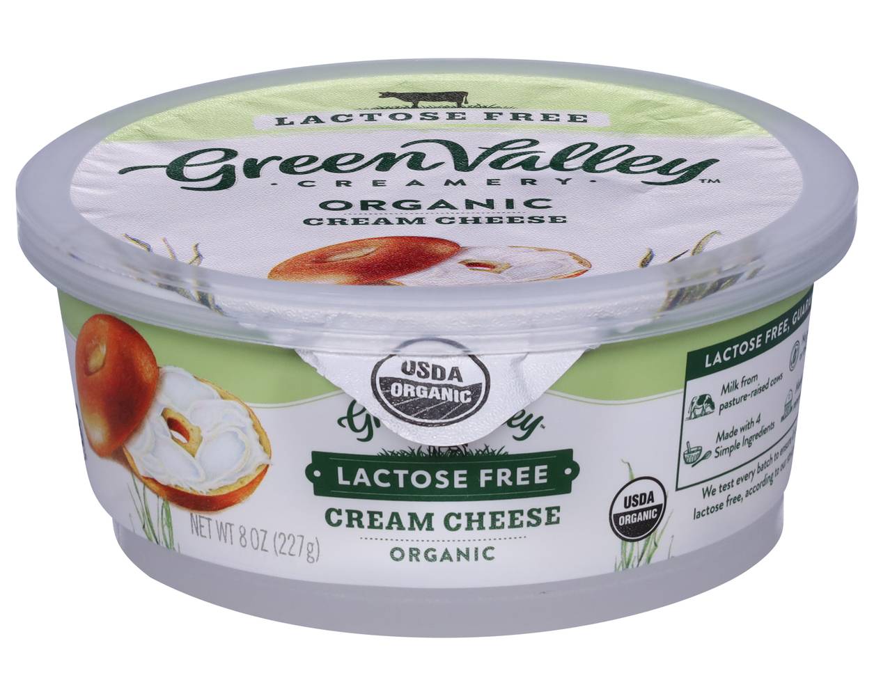 Green Valley Creamery Organic Cream Cheese (8 oz)