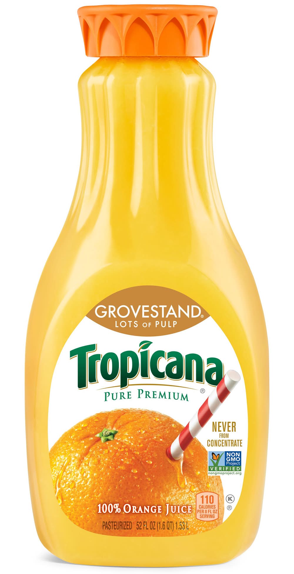 Tropicana Grovestand Lots Of Pulp Orange Juice (52 fl oz