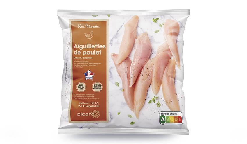 Aiguillettes de poulet, 7 à 11 pièces