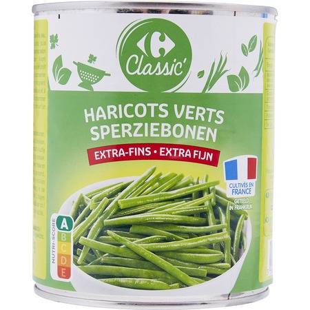 Carrefour Classic' - Haricots verts extra-fins