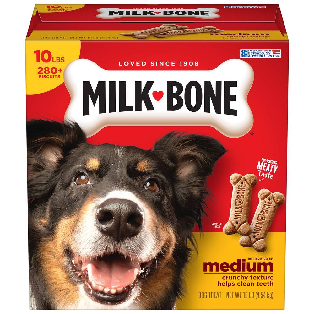 Milk-Bone Dog Treat All Ages - Original (Flavor: Original, Size: 10 Lb)