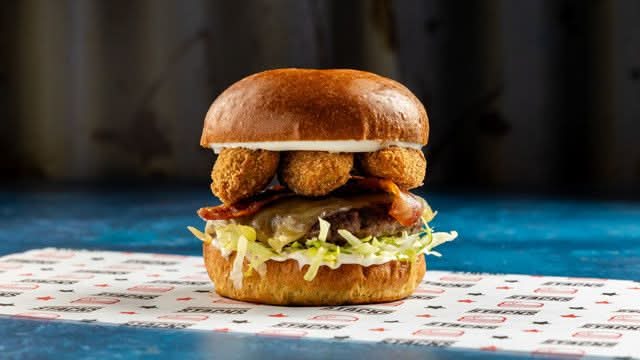 Jalapeno Popper Stack Burger