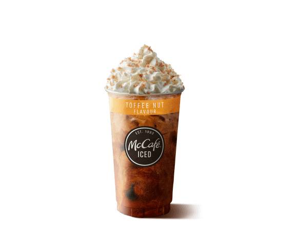 Small Deluxe Toffee Nut Flavoured Iced Latte