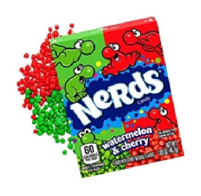 Wonka nerds watermelon & cherry