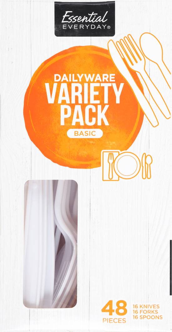 Essential Everyday Dailyware Basic Variety pack (48 ct)