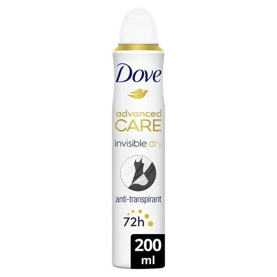 Dove - Advanced care invisible dry anti-transpirant déodorant, female (200ml)