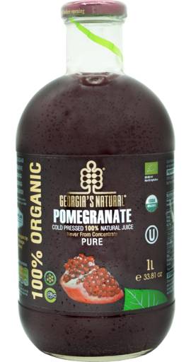 Georgia's Natural Pomegranate Juice Organic (1L)
