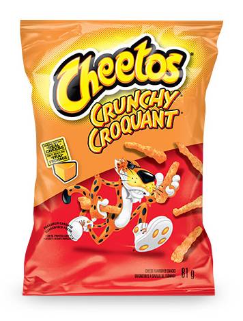 Cheetos Crunchy Puffs Snacks, Cheese (81 g)