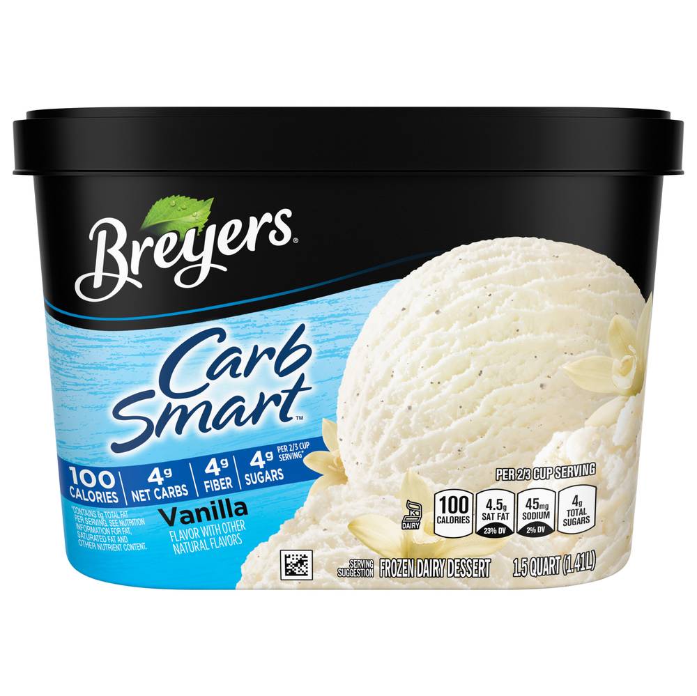 Breyers Carbsmart Vanilla Ice Cream (1.5 qt)