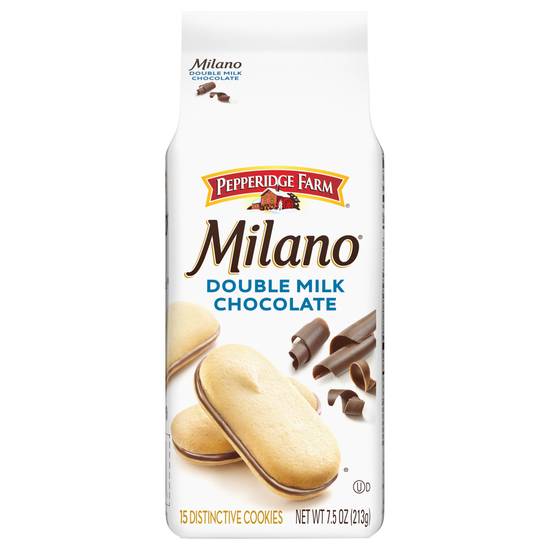 Pepperidge Farm Milano Double Milk Chocolate Distinctive Cookies