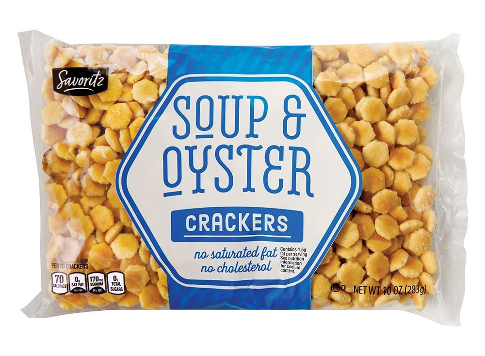 Savoritz Soup & Oyster Crackers (10 oz)