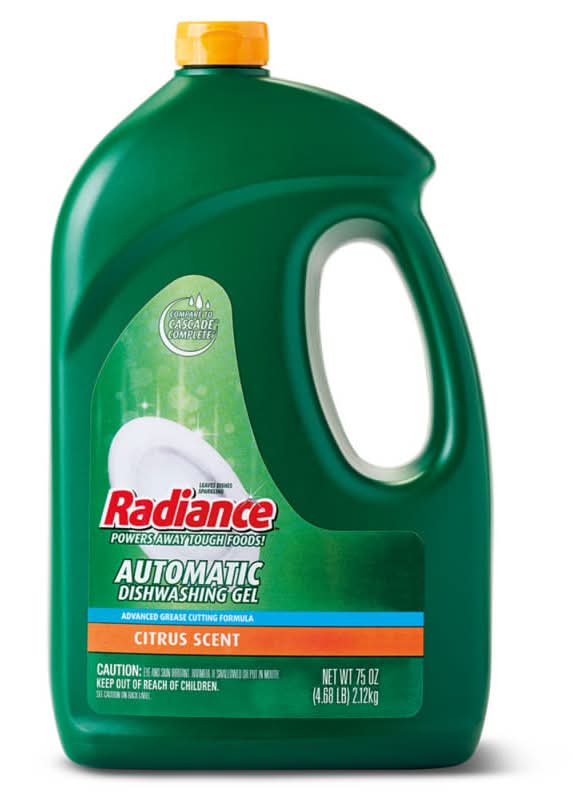 Radiance Automatic Dishwashing Gel, Citrus (75 oz)
