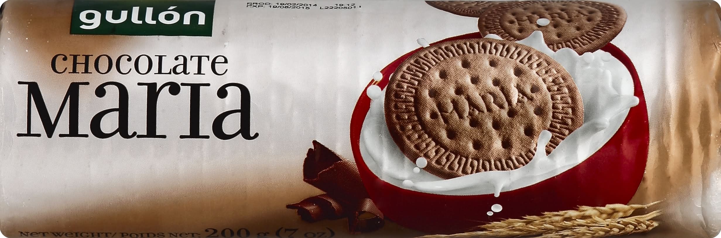 Gullón Chocolate Maria Biscuit (7 oz)