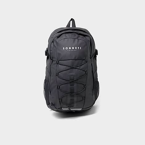Sonneti London Backpack, OS, Black/Dark Grey