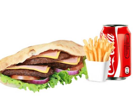 Menu Sandwich steak haché