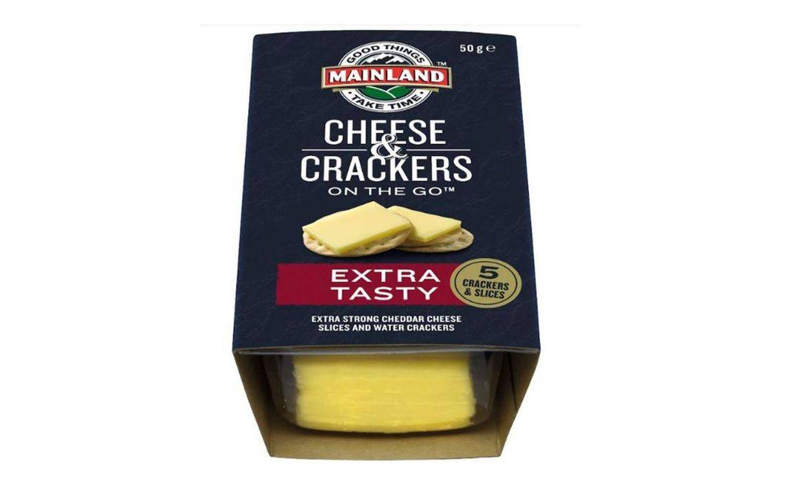 Mainland Cheese & Crackers On The Go Extra Tasty 50g