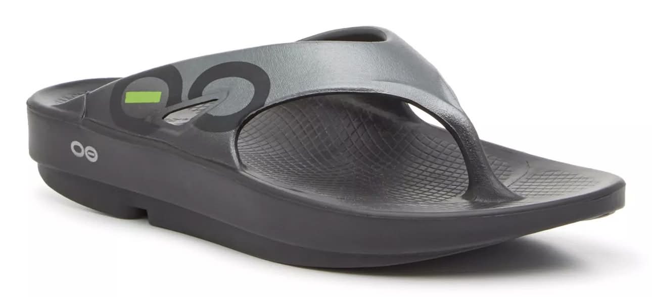 Oofos Ooriginal Sport Flip Flop - Men'S (Graphite Medium - 13)