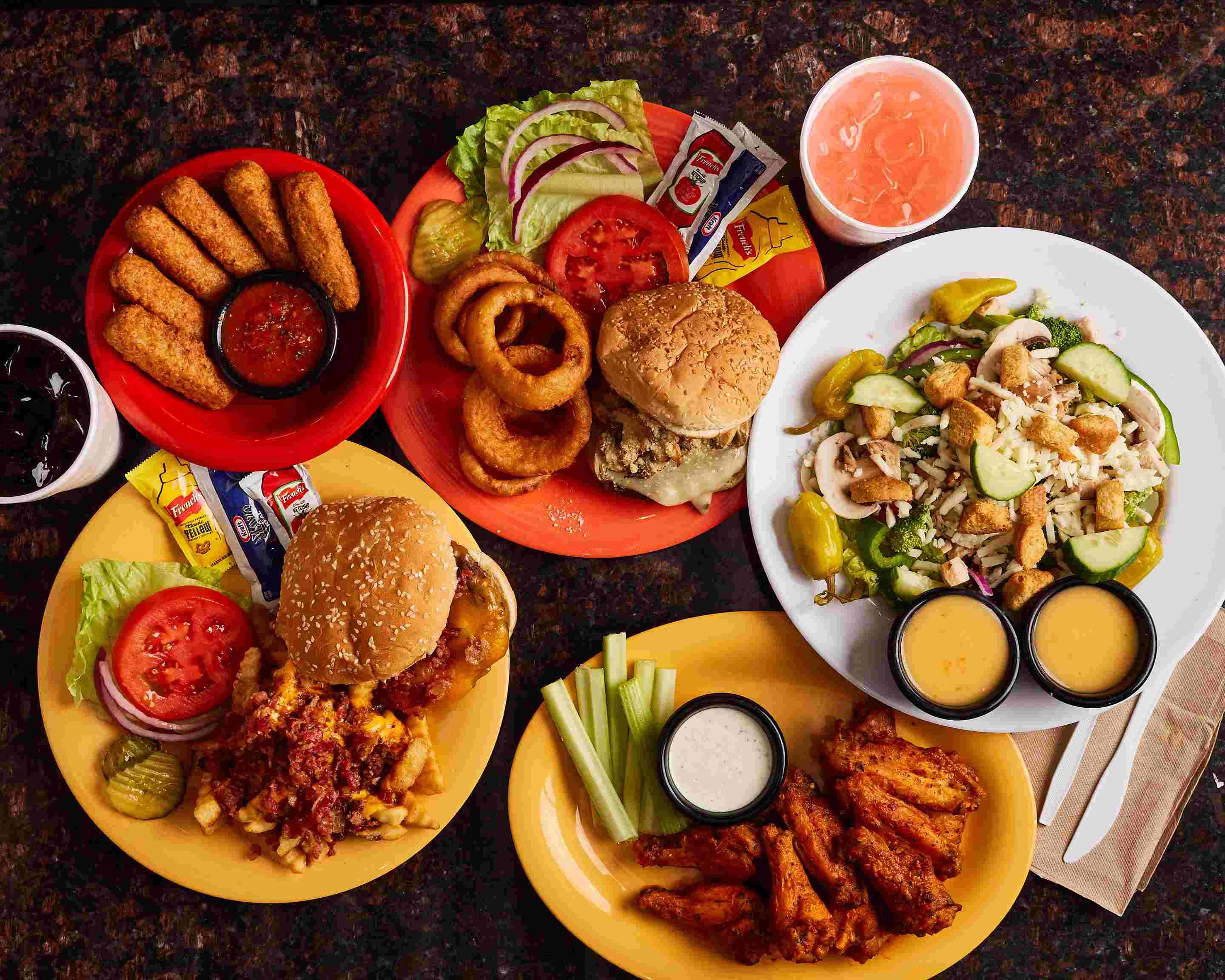 America's best deals wings menu