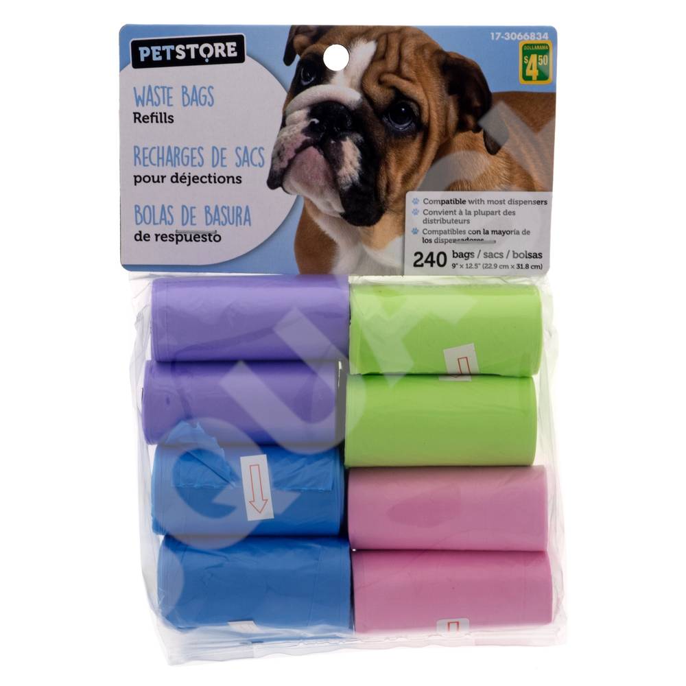 PETSTORE Waste Bag 16 Rolls pack (16 ct)