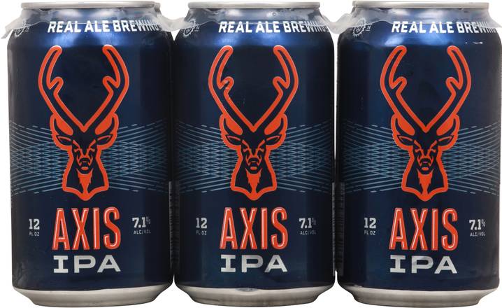 Real Ale Axis Domestic Ipa Beer (6 ct, 12 fl oz)