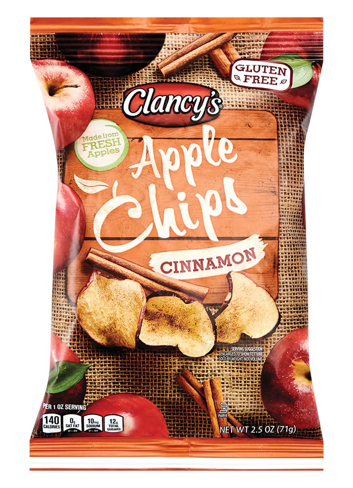 Clancy's Apple Chips, Cinnamon (2.5 oz)