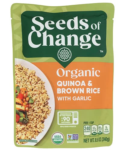 Seeds Of Change Organic Quinoa & Brown Rice with Garlic