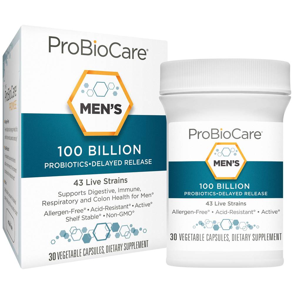 ProBioCare Men's 100 Billion Probiotic Capsules (30 ct)