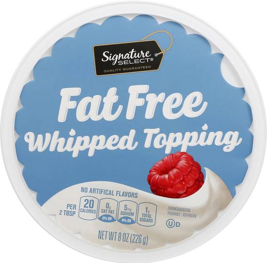 Signature Select Fat Free Whipped Topping