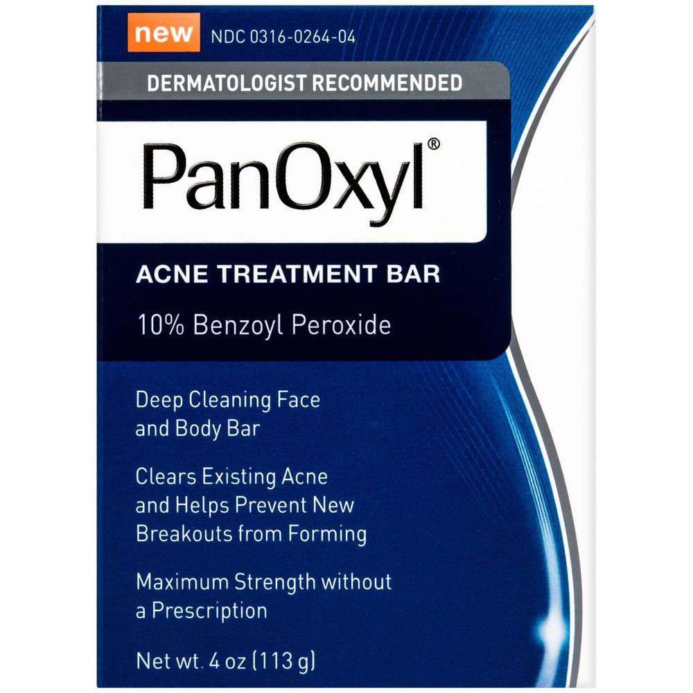 Panoxyl 10% Benzoyl Peroxide Acne Treatment Bar