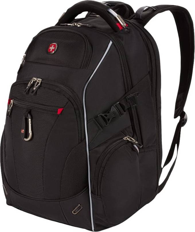 SwissGear Scansmart Tsa Laptop Backpack, Black