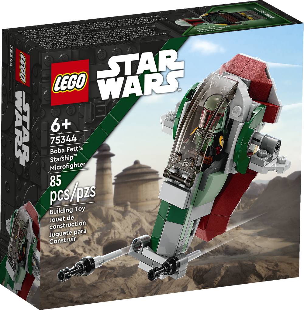 Lego star wars boba fetts starship microfighter 75344