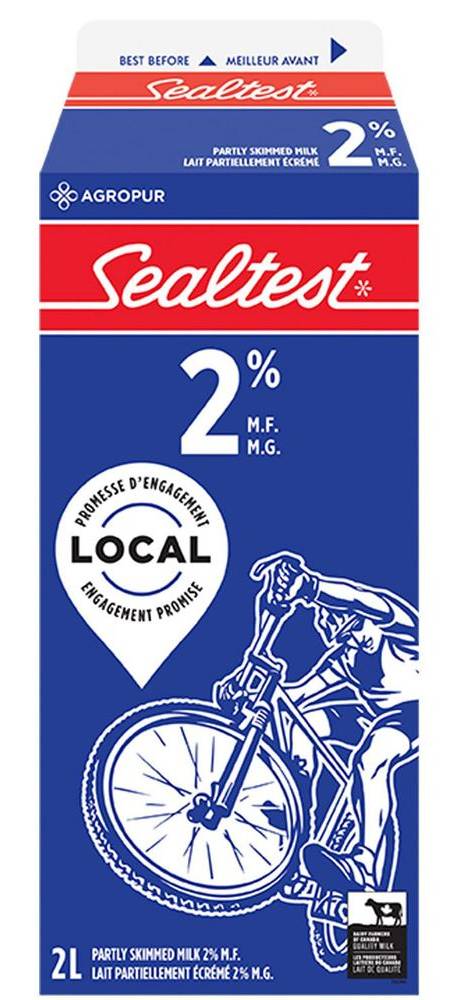 Sealtest 2L Milk 2%