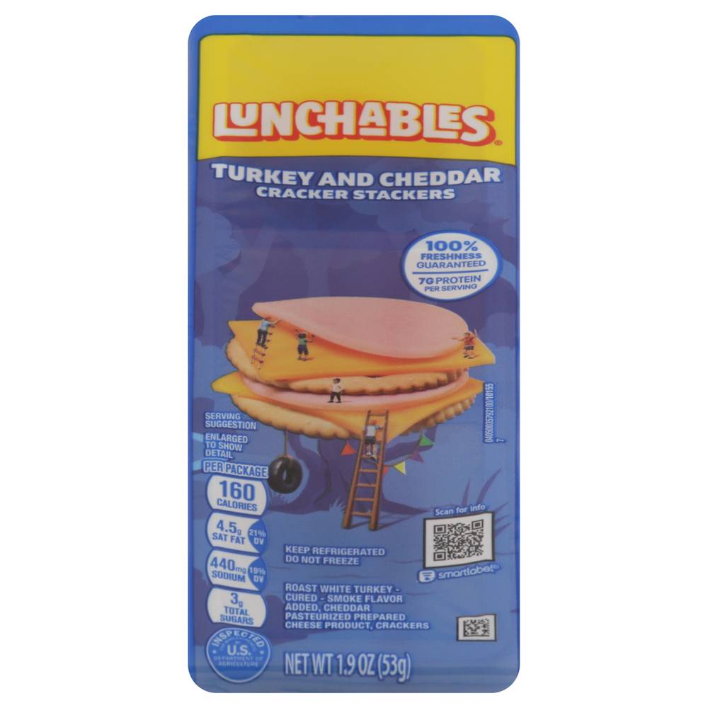 Lunchables Turkey & Cheddar Snack pack With Crackers (1.9 oz)