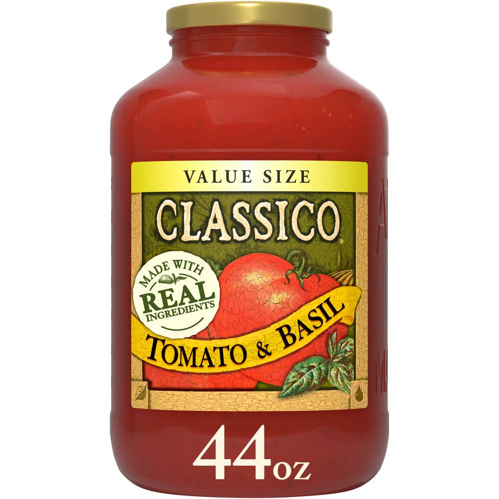 Classico Value Size Tomato & Basil Pasta Sauce (2.75 lbs)