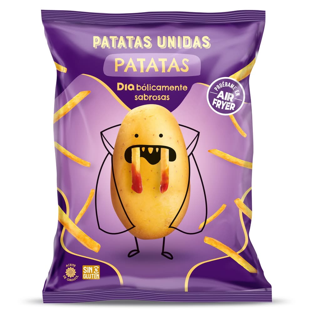 Patatas Prefritas Patatas Unidas Dia Bolsa 1 Kg