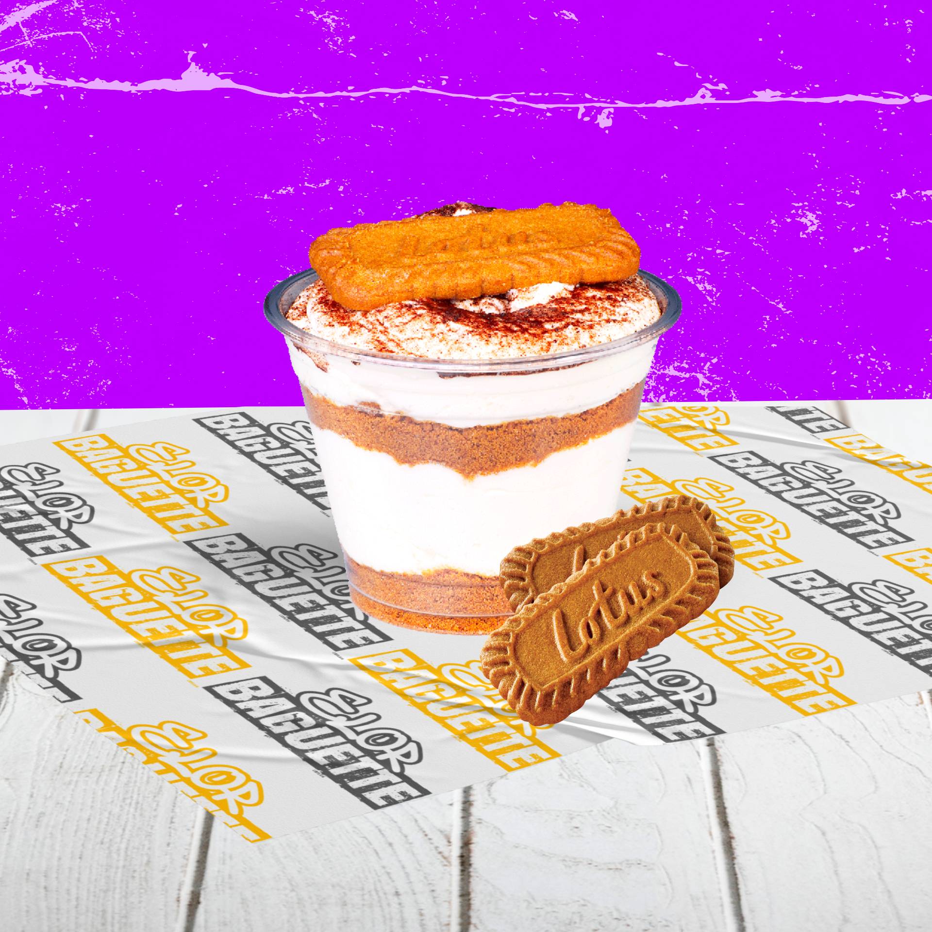 Tiramisu caramel speculos
